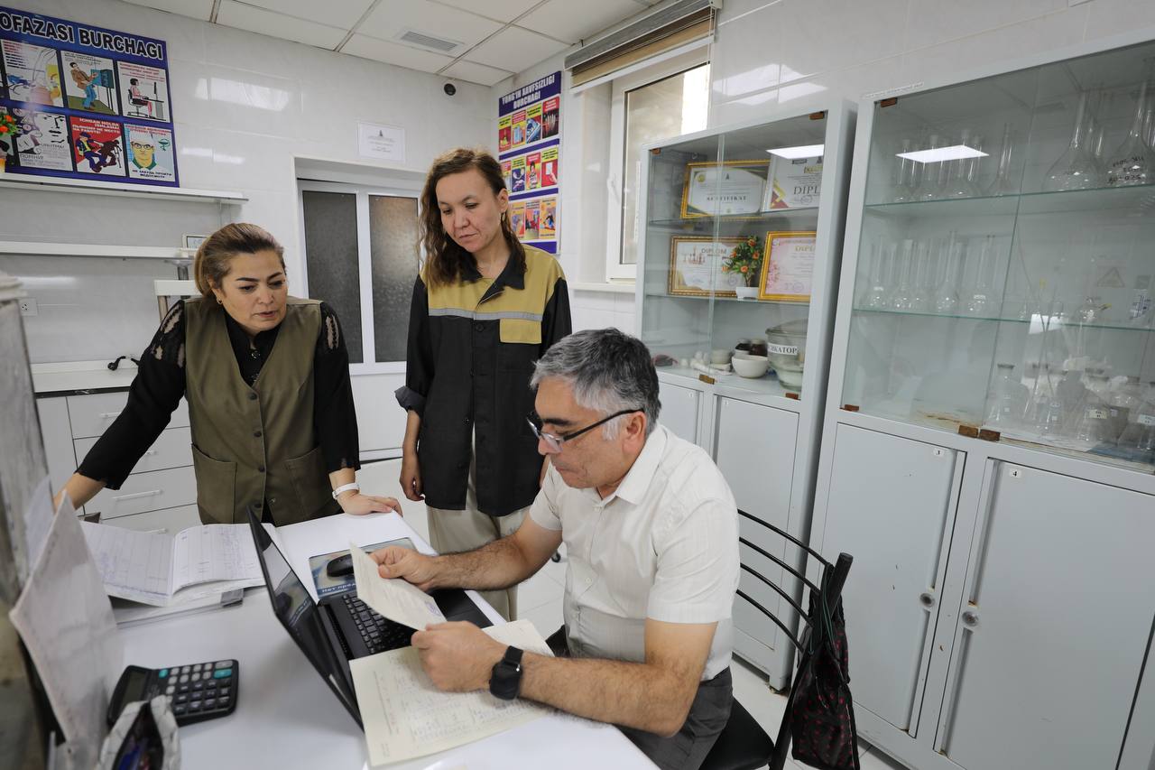 KORXONADA ISO 9001:2015 STANDARTI BO‘YICHA RESERTIFIKATSIYA AUDITI O‘TKAZILDI 3